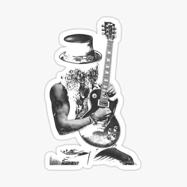stage slash guitars Sticker