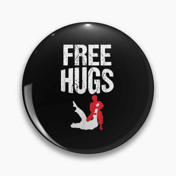 Item preview, Cute Free Hugs Jiu Jitsu BJJ Martial Arts designed and sold by eggenbergdi.