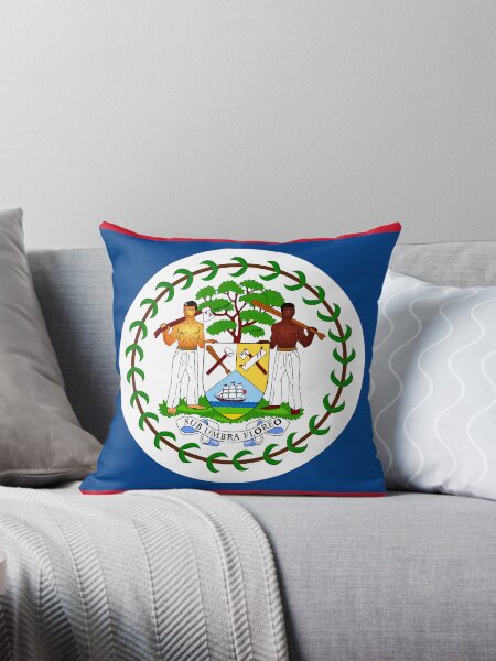 Aperçu de l'œuvre Drapeau du Belize créée et vendue par Flags & Cie.