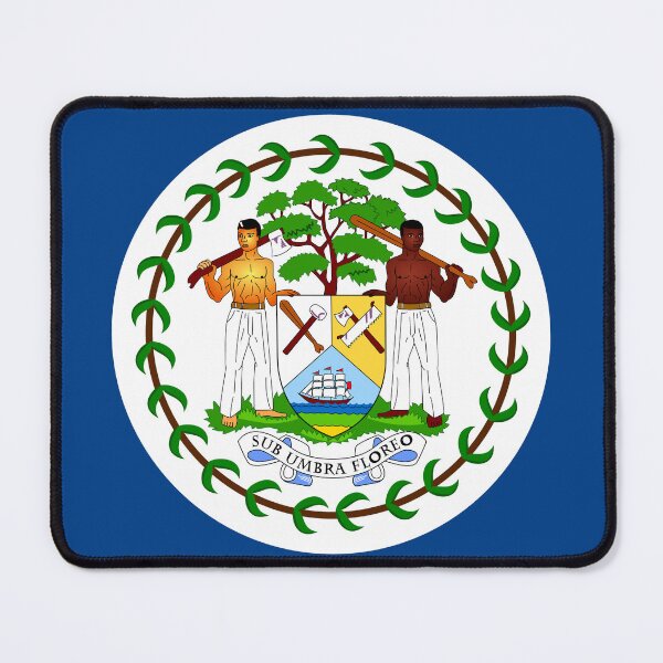 Item preview, Flag of Belize designed and sold by Flags & Cie.