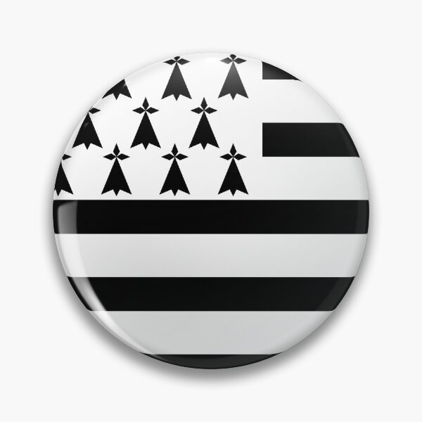Item preview, Flag of Brittany designed and sold by Flags & Cie.