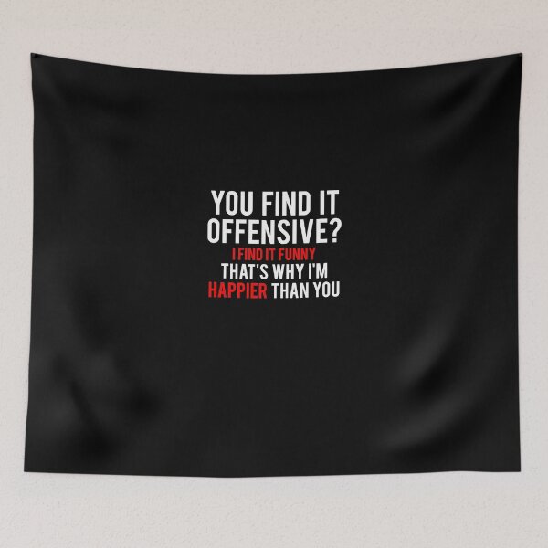 Item preview, You find it Offensive Tshirt designed and sold by AnklamFalk.