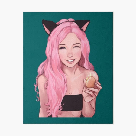 ARRESTED BELLE DELPHINE DESIGN - Makes An Ideal Gift! Art Board Print for  Sale by Woolofsky