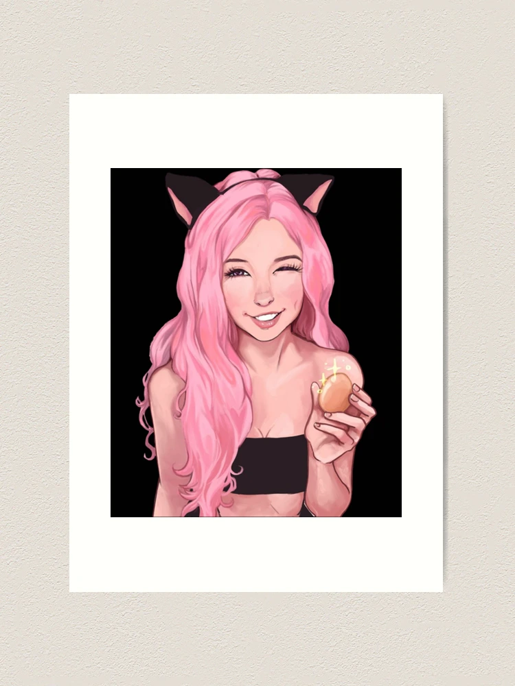 ARRESTED BELLE DELPHINE DESIGN - Makes An Ideal Gift! Art Board Print for  Sale by Woolofsky