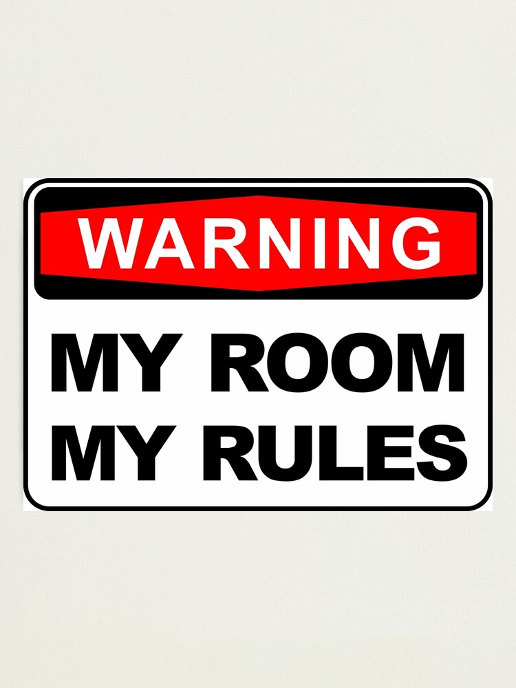 Bedroom rules