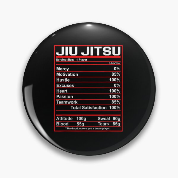 Item preview, Funny Jiu Jitsu Nutrition Facts Bjj Fighter designed and sold by eggenbergdi.