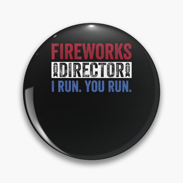 Artikelvorschau, Fireworks Director Shirt Funny 4th of July Red White & Blue entworfen und verkauft von Lynette1241.