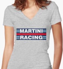 Martini Racing Women's Fitted V-Neck T-Shirt