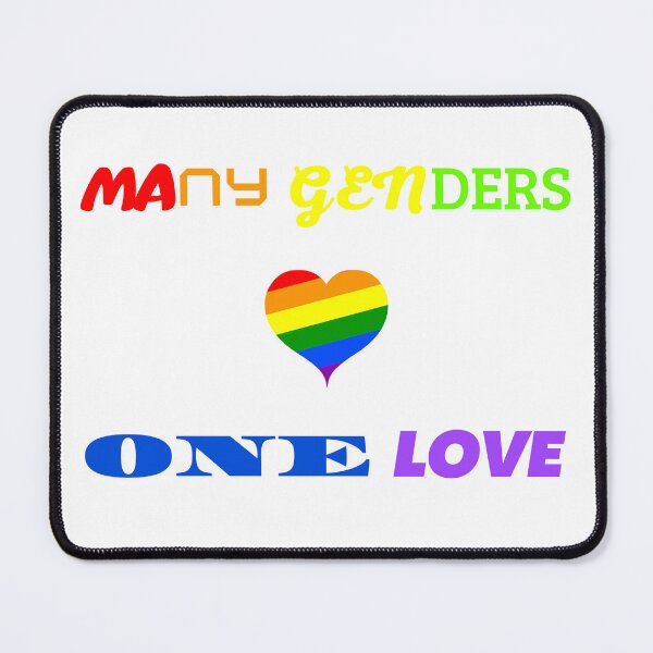 Item preview, Many genders one love designed and sold by RoccoTeo.