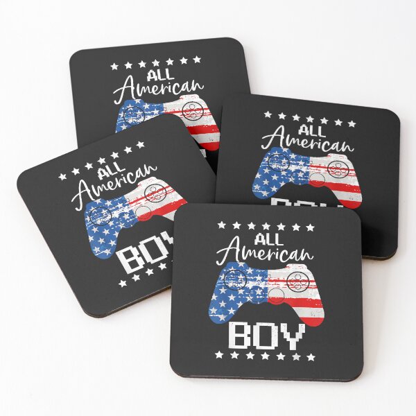 Item preview, Funny All American Boys 4th July Shirt Son Video Game USA designed and sold by Lynette1241.