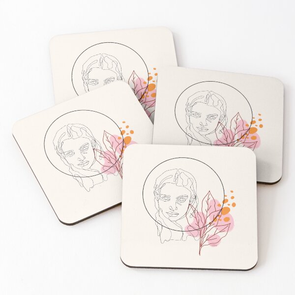 Item preview, Minimalistic floral boho lineart  designed and sold by CreativeStrand.