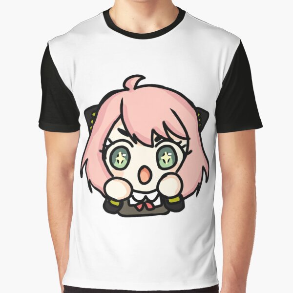 Copy of Cute excited Anya from spy×family  Graphic T-Shirt for Sale by  Puchi Evans