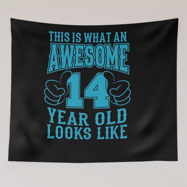Item preview, THIS IS WHAT AN AWESOME 14 YEAR OLD 14TH BIRTHDAY GIFT BOY designed and sold by sobriowslen.