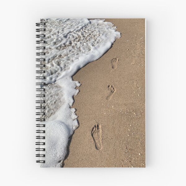 Item preview, footprints on a beach designed and sold by ydsdesigns.