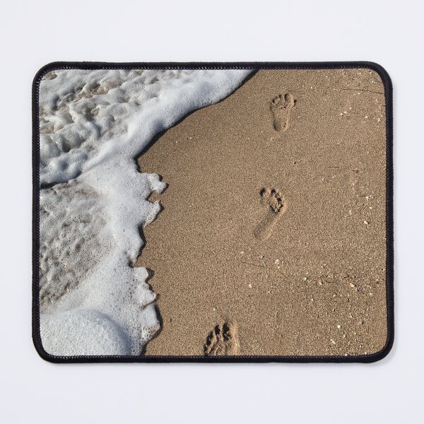 Item preview, footprints on a beach designed and sold by ydsdesigns.