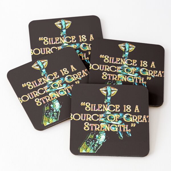 Item preview, SILENCE IS A SOURCE OF GREAT STRENGTH designed and sold by jmed70.