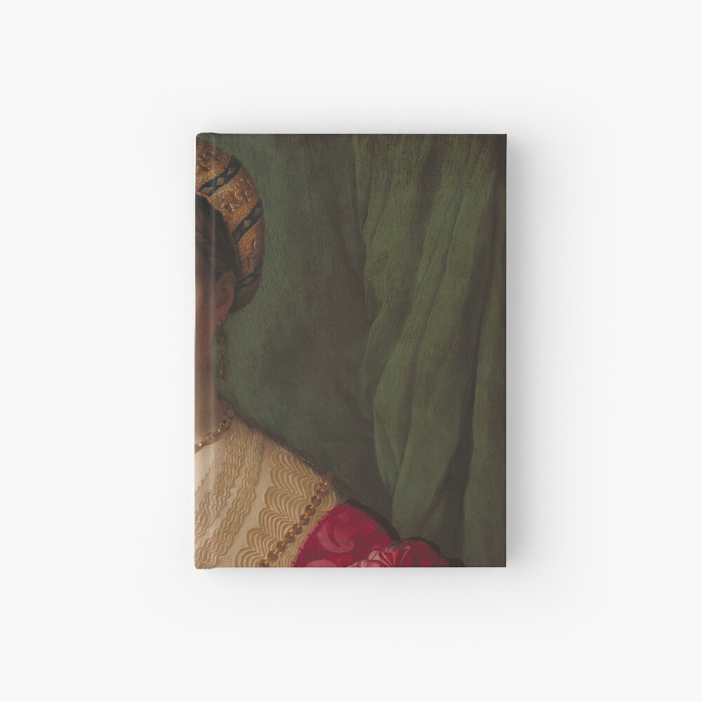 A Young Woman and Her Little Boy Oil Painting by Agnolo Bronzino Hardcover Journal