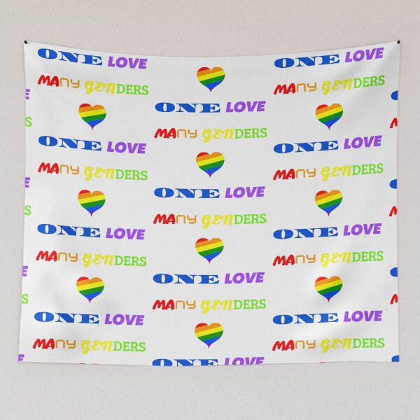 Item preview, Many genders one love designed and sold by RoccoTeo.