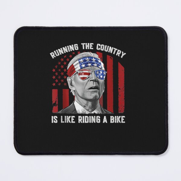 Item preview, Funny Merry 4th Of July Joe Biden falling off his bicycle designed and sold by Lynette1241.