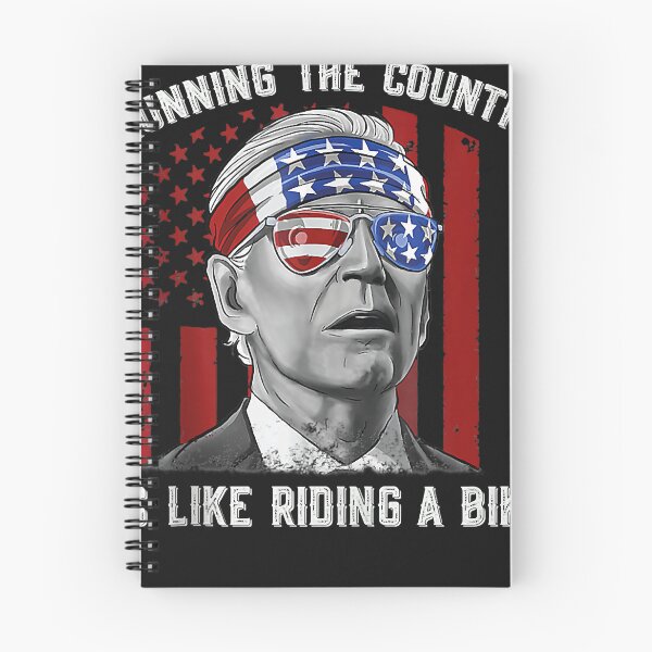 Item preview, Funny Merry 4th Of July Joe Biden falling off his bicycle designed and sold by Lynette1241.