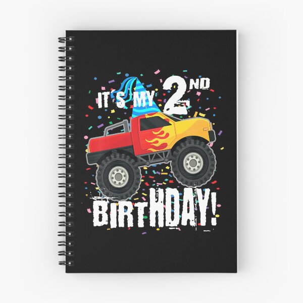 Item preview, It's My 2nd Birthday Monster Truck For 2 Year Old designed and sold by MalloWilli.