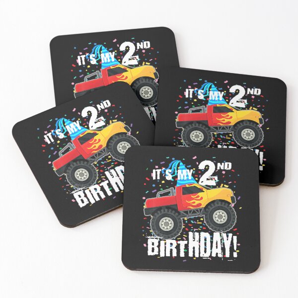 Item preview, It's My 2nd Birthday Monster Truck For 2 Year Old designed and sold by MalloWilli.