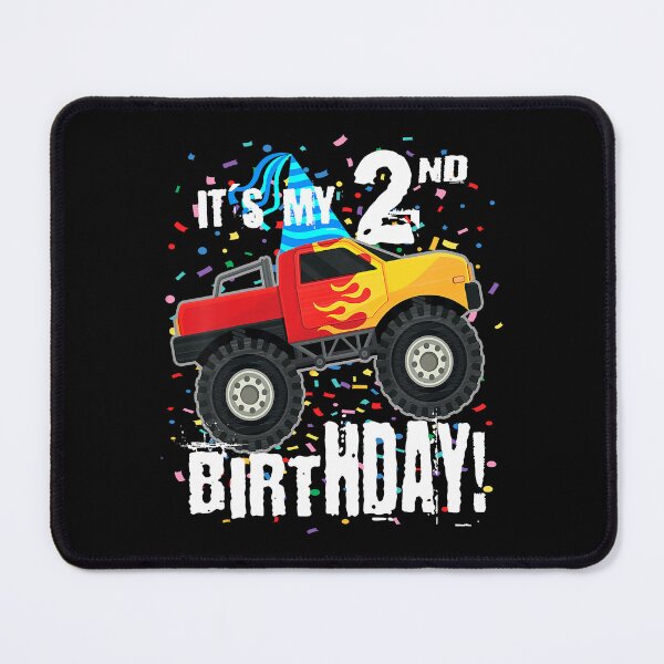 Item preview, It's My 2nd Birthday Monster Truck For 2 Year Old designed and sold by MalloWilli.