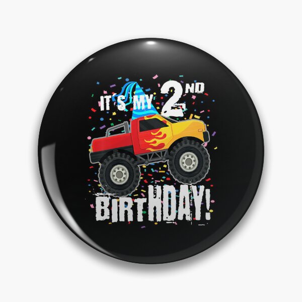 Item preview, It's My 2nd Birthday Monster Truck For 2 Year Old designed and sold by MalloWilli.