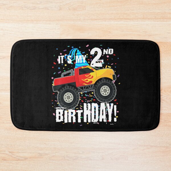 Item preview, It's My 2nd Birthday Monster Truck For 2 Year Old designed and sold by MalloWilli.