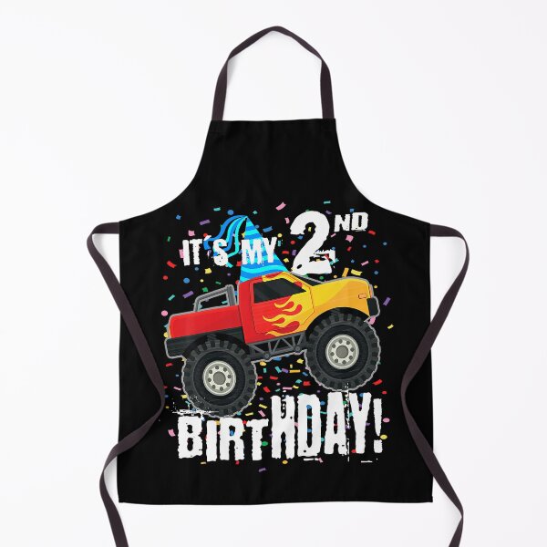 Item preview, It's My 2nd Birthday Monster Truck For 2 Year Old designed and sold by MalloWilli.