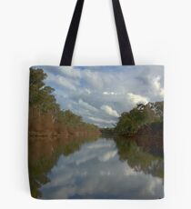 Tranquil river scene Tote Bag