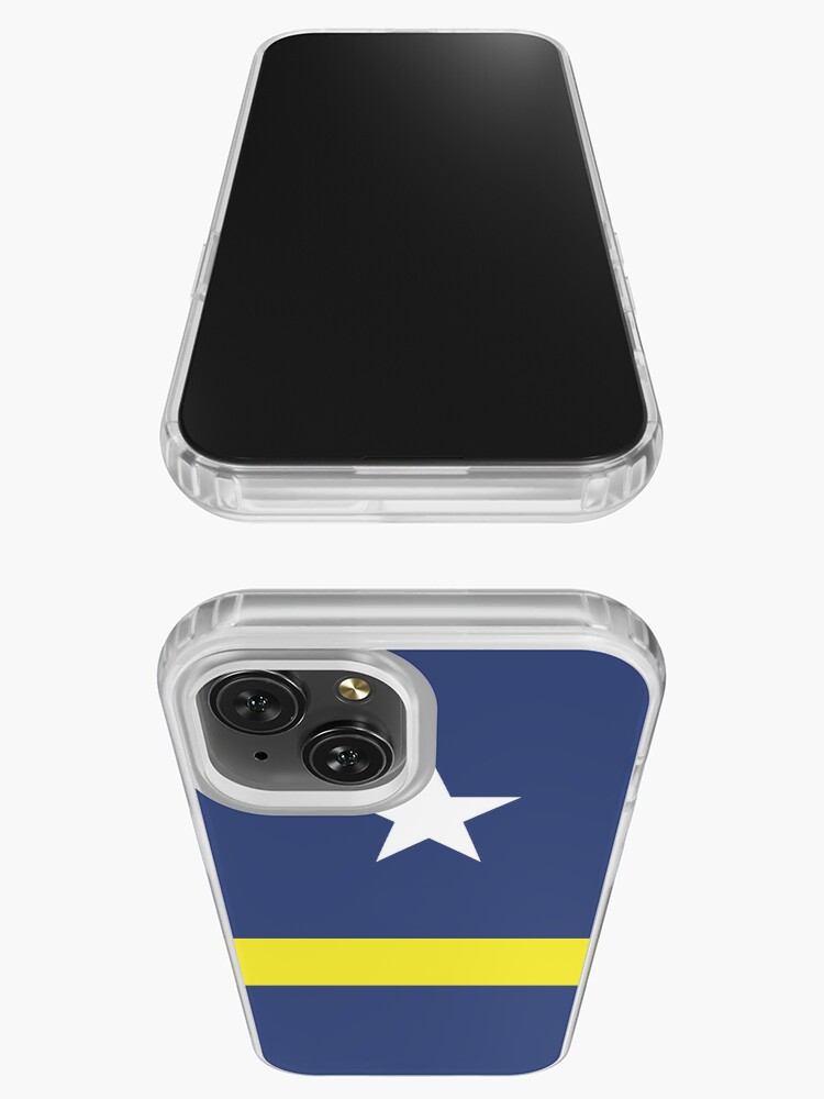 Aperçu 3 sur 5. Coque iPhone avec l'œuvre Drapeau du Curaçao créée et vendue par Shorlick.