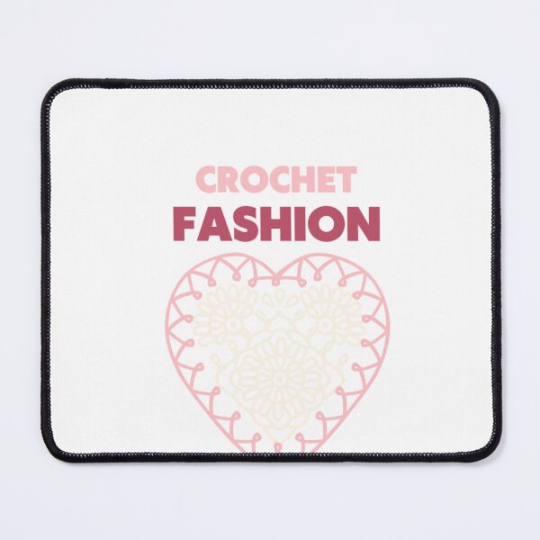 Item preview, Crochet Fashion - Love - Pink Art - Slow Fashion - Crochet Lover designed and sold by ThatCrochetGirl.