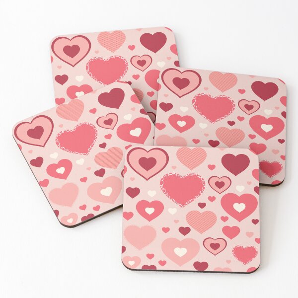 Item preview, Red and Pink Hearts [4] designed and sold by JoyColorLove.