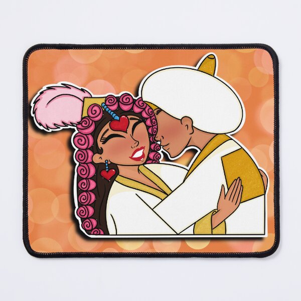 Item preview, Tack and Princess Yum Yum with Background  designed and sold by Chrissybell648.