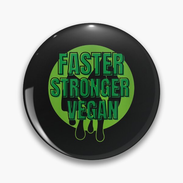 Item preview, Funny Faster Stronger Vegan T-Shirt designed and sold by Kellner-Platt.
