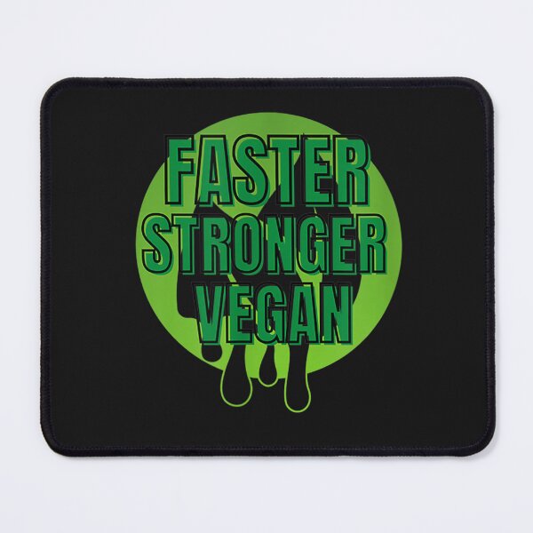Item preview, Funny Faster Stronger Vegan T-Shirt designed and sold by Kellner-Platt.