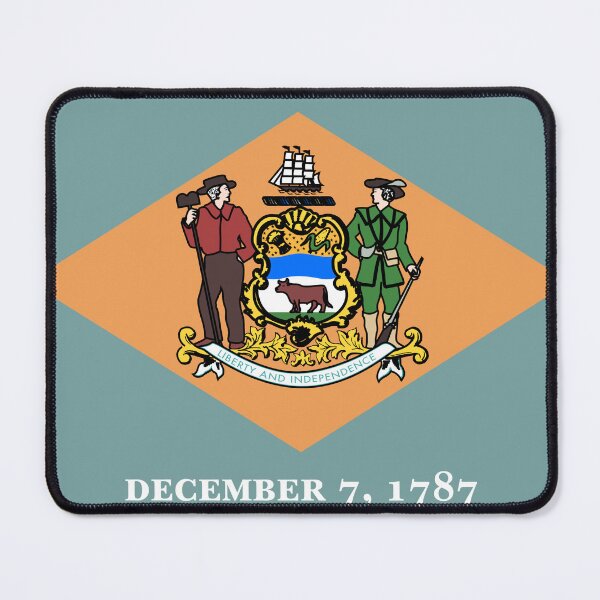 Item preview, Flag of Delaware designed and sold by Flags & Cie.