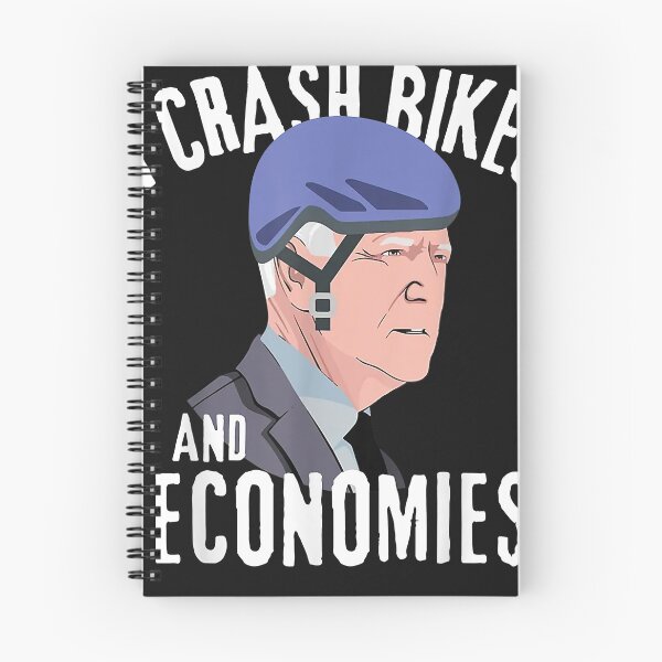 Item preview, I Crash Bikes and Economies Joe Biden Falling off bike designed and sold by Lynette1241.