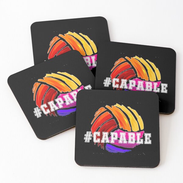Item preview, Volleyball Capable Vintage Sticker designed and sold by gloria1os.