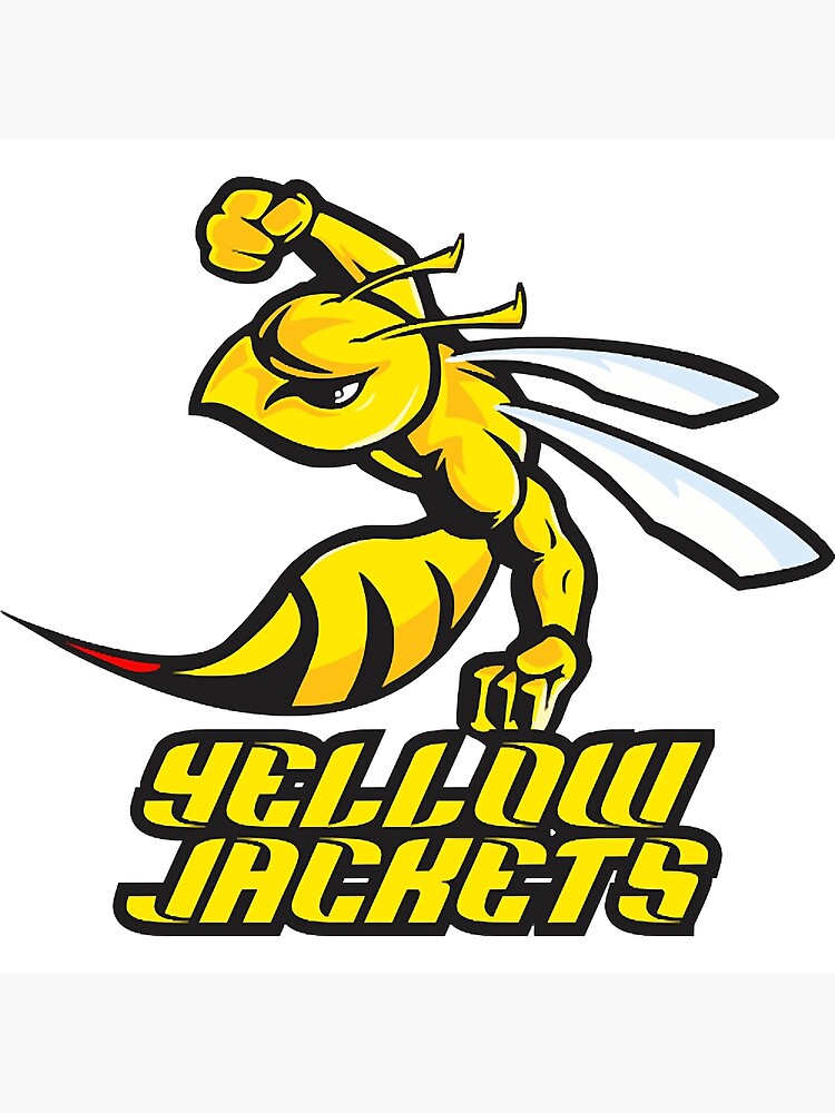 "Yellow Jackets Sports Logo" Poster for Sale by KesPep0208 Redbubble