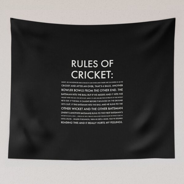 Item preview, Rules Of Cricket Funny Classic T-Shirt designed and sold by ayeshadanaqws.