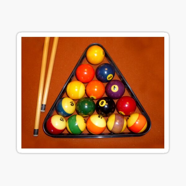 Billiard Balls Sticker