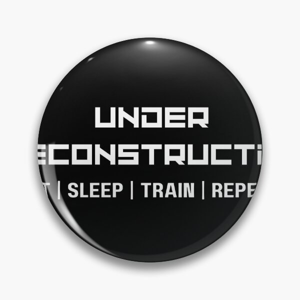 Item preview, Under reconstruction fitness gym and motivation tshirt  designed and sold by azghari.