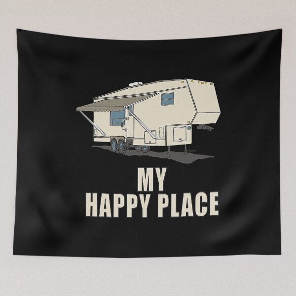 Item preview, 5th Wheel My Happy Place Fifth Wheel Camper designed and sold by BennetJaco.