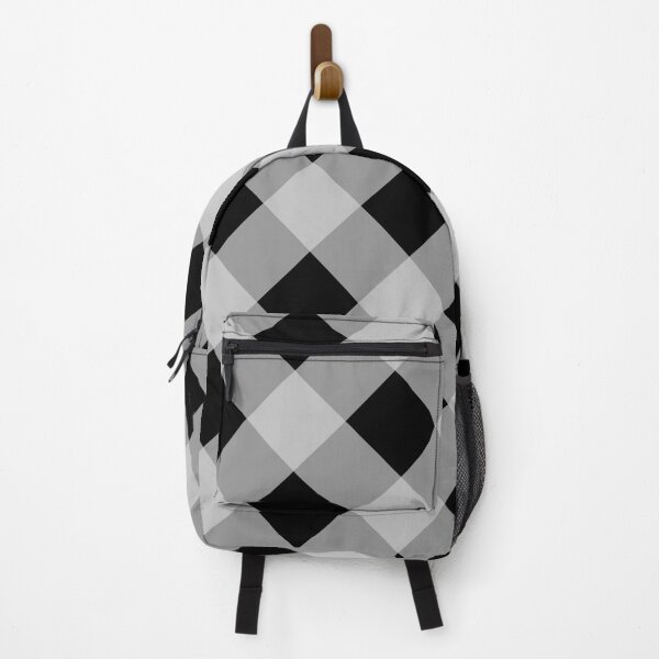 Item preview, Checkered Pattern Black and Gray designed and sold by GemsAnatomy.