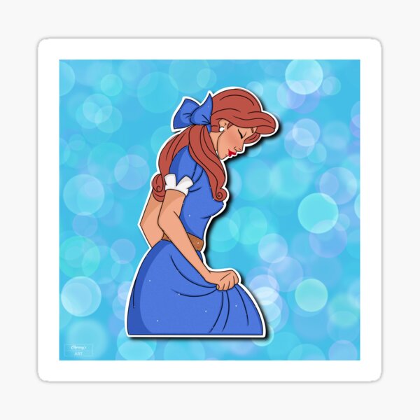 aladdin 2019 jasmine blue dress Anastasia Mini – Dressed By AA main image 1