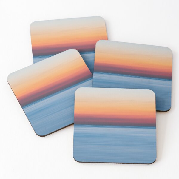 Item preview, calming abstract sea and sunset designed and sold by ydsdesigns.
