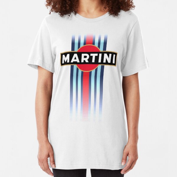 Martini Racing stripe Camiseta ajustada