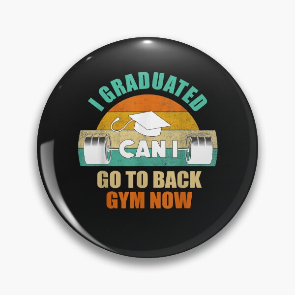 Item preview, I Graduated Can I Go Back To Gym Now Vintage Graduation 2022 T-Shirt designed and sold by Kellner-Platt.
